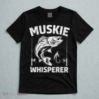 Muskie Whisperer Funny Fishing Gift Idea T-Shirt thumb 5