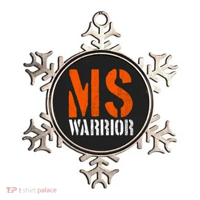 Ms Warrior Fighter Support Ms Survivor Multiple Sclerosis Great Gift Ornament