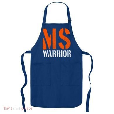 Ms Warrior Fighter Support Ms Survivor Multiple Sclerosis Great Gift Apron