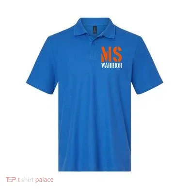 Ms Warrior Fighter Support Ms Survivor Multiple Sclerosis Great Gift Polo