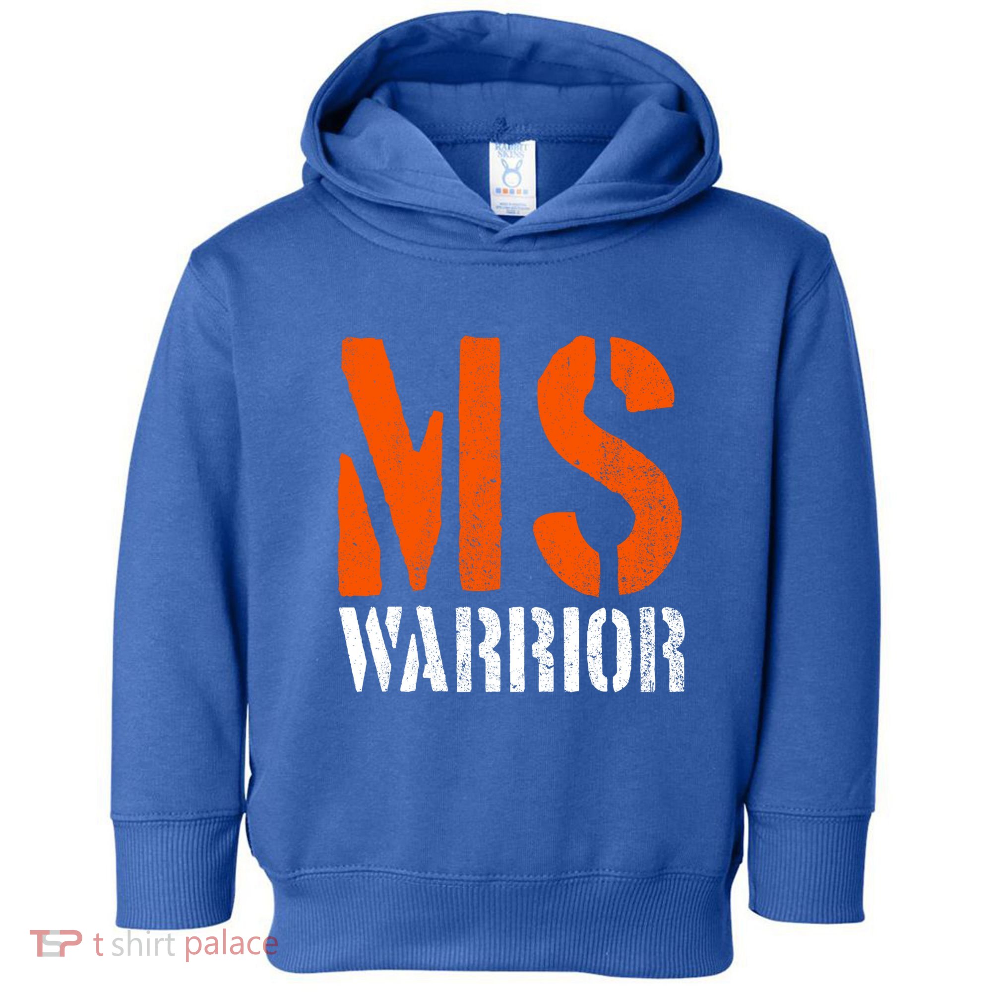 Ms Warrior Fighter Support Ms Survivor Multiple Sclerosis Great Gift Toddler Hoodie