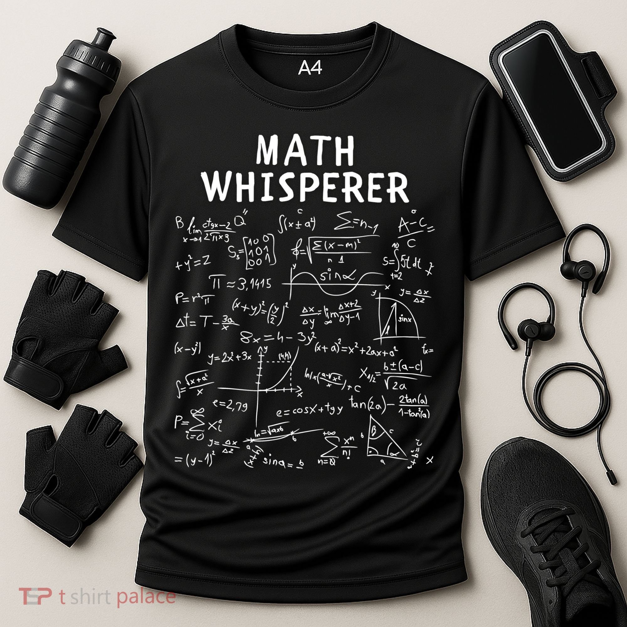 Math Whisperer Funny Pi Day Math Lovers Costume Math Teacher Calculus Algebra Cooling Performance Crew T-Shirt