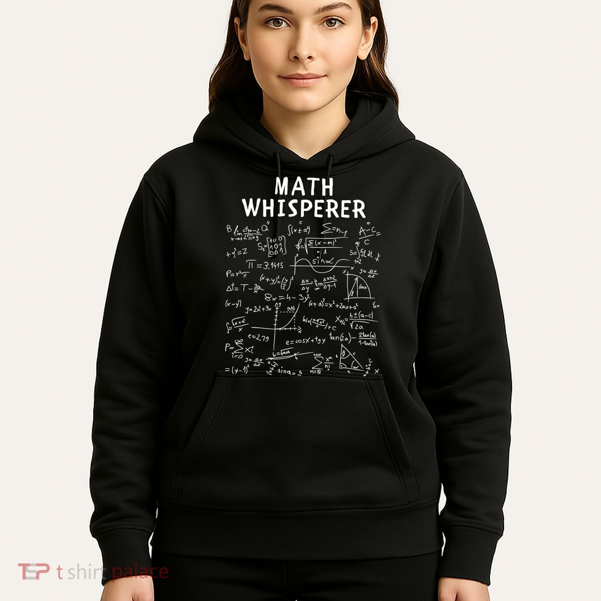 Math Whisperer Funny Pi Day Math Lovers Costume Math Teacher Calculus Algebra Hoodie