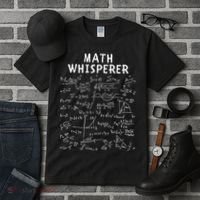Math Whisperer Funny Pi Day Math Lovers Costume Math Teacher Calculus Algebra Tall T-Shirt thumb 3