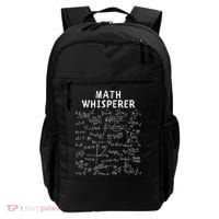 Math Whisperer Funny Pi Day Math Lovers Costume Math Teacher Calculus Algebra Backpack thumb 0
