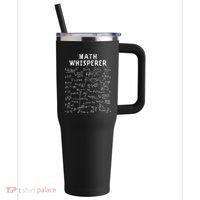 Math Whisperer Funny Pi Day Math Lovers Costume Math Teacher Calculus Algebra 40oz Vacuum Insulated Stainless Steel Travel Tumbler thumb 0