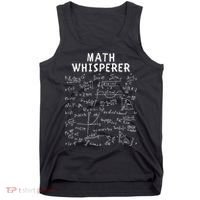 Math Whisperer Funny Pi Day Math Lovers Costume Math Teacher Calculus Algebra Tank Top thumb 0