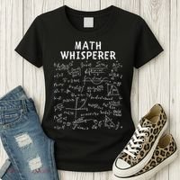 Math Whisperer Funny Pi Day Math Lovers Costume Math Teacher Calculus Algebra Women's T-Shirt thumb 3
