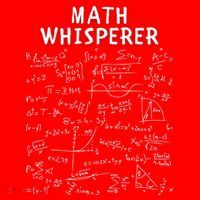 Math Whisperer Funny Pi Day Math Lovers Costume Math Teacher Calculus Algebra Santa Hat thumb 1