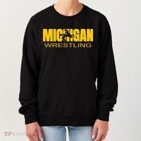 Michigan Wrestling Freestyle Wrestler Mi The Wolverine State Women's Sweatshirt thumb 0