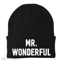 Mr. Wonderful Funny Hilarious Husband Humor Beanie thumb 0