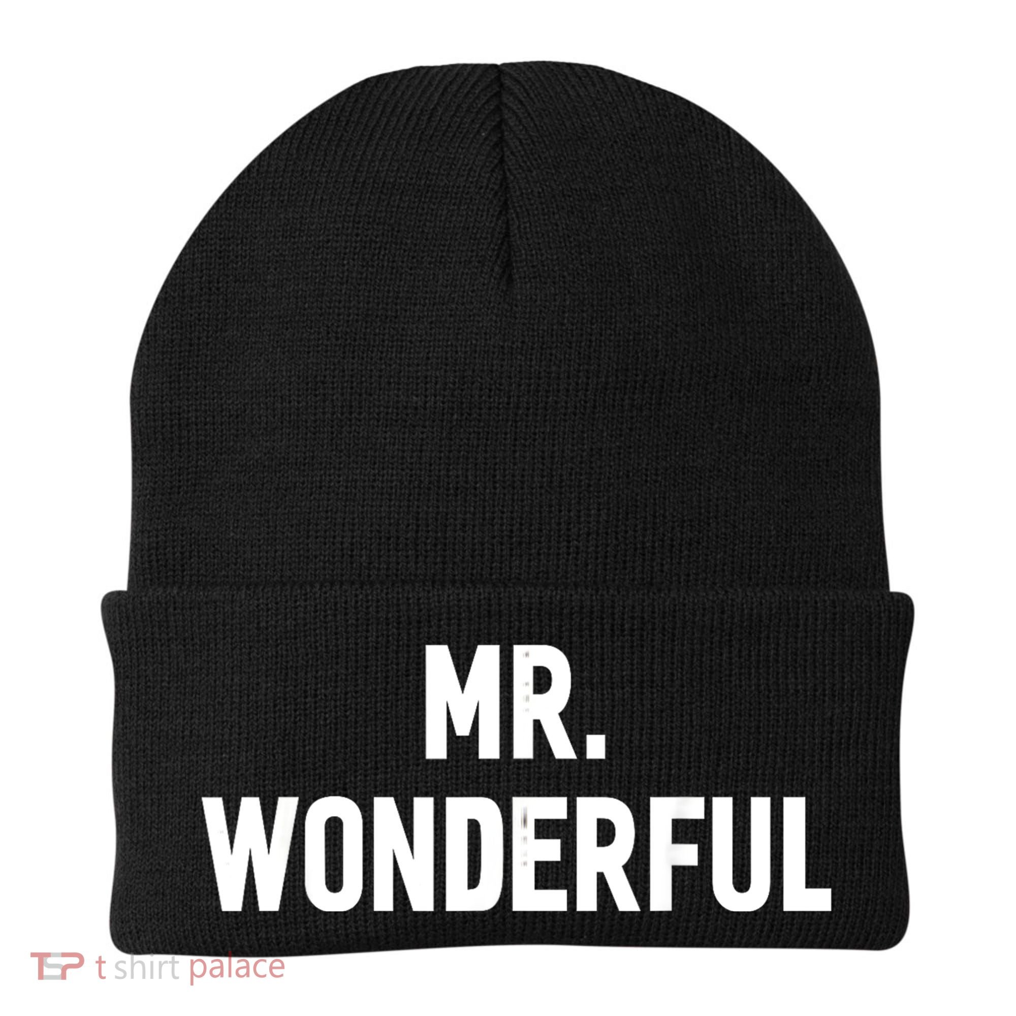 Mr. Wonderful Funny Hilarious Husband Humor Beanie