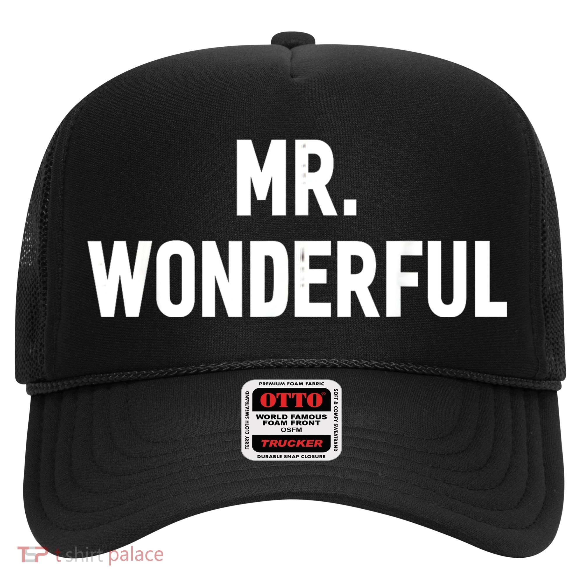Mr. Wonderful Funny Hilarious Husband Humor Hat