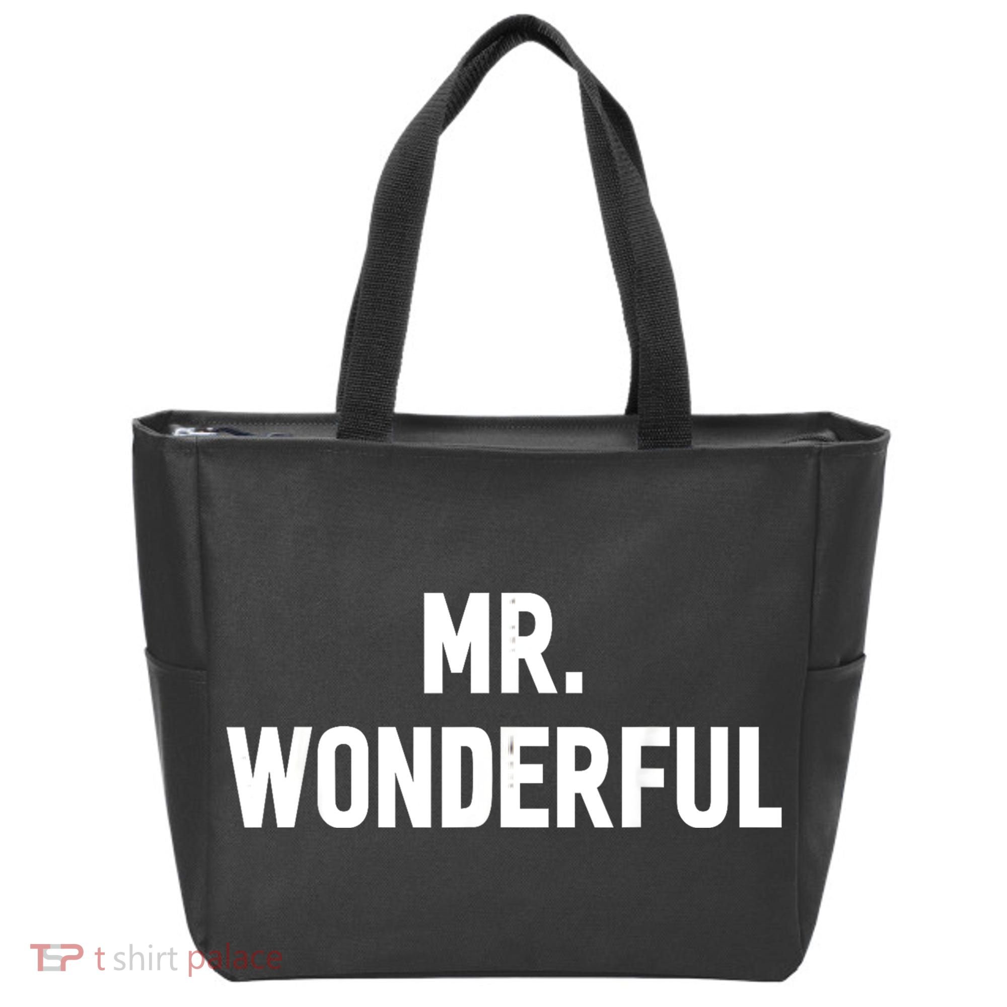 Mr. Wonderful Funny Hilarious Husband Humor Tote Bag