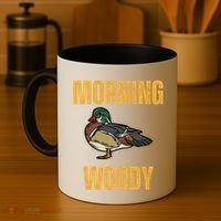 Morning Woody Funny Duck Hunting Gift Coffee Mug thumb 4