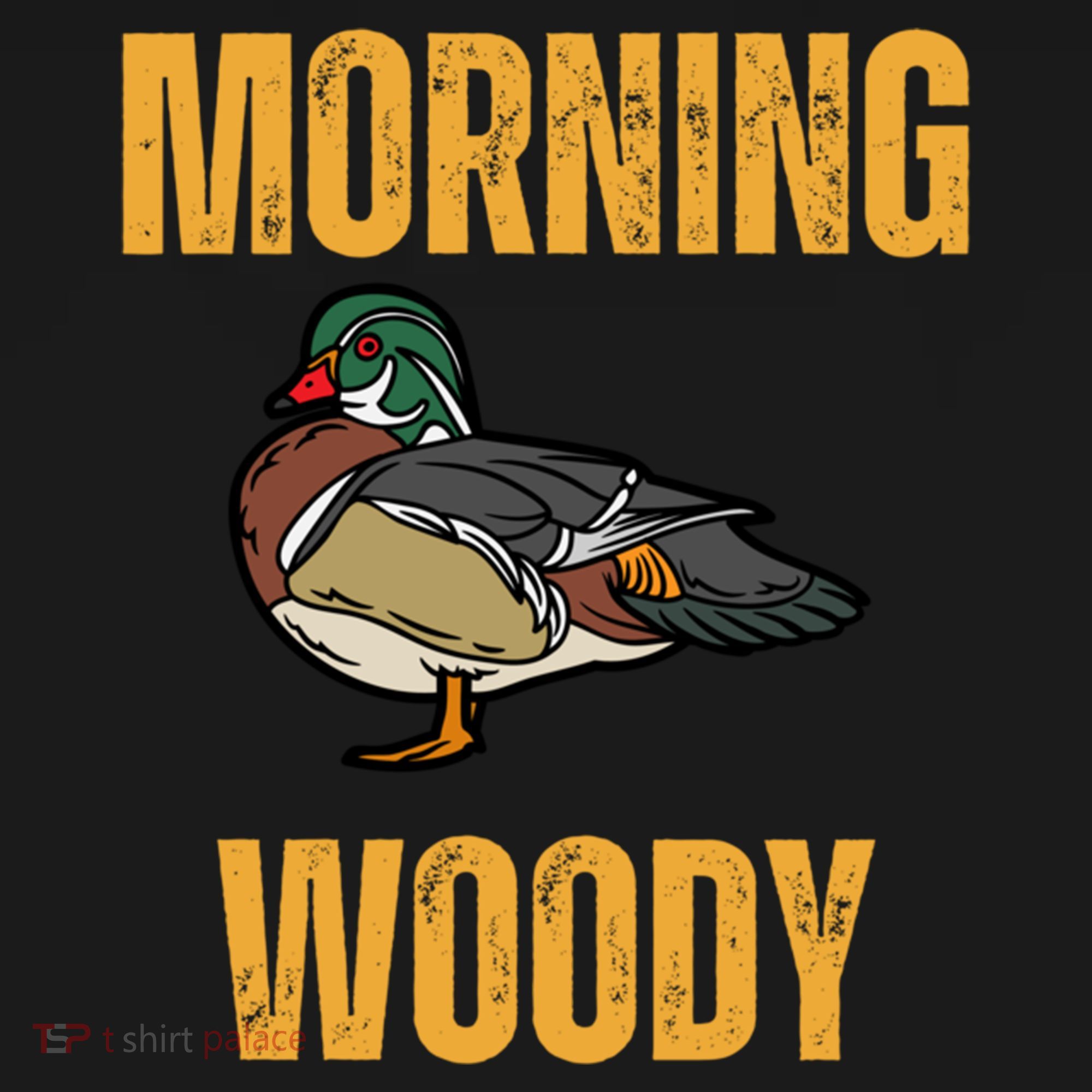 Morning Woody Funny Duck Hunting Gift Women's Hoodie