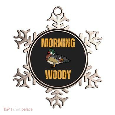 Morning Woody Funny Duck Hunting Gift Ornament