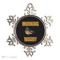 Morning Woody Funny Duck Hunting Gift Ornament thumb 0
