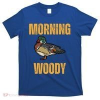 Morning Woody Funny Duck Hunting Gift T-Shirt thumb 0