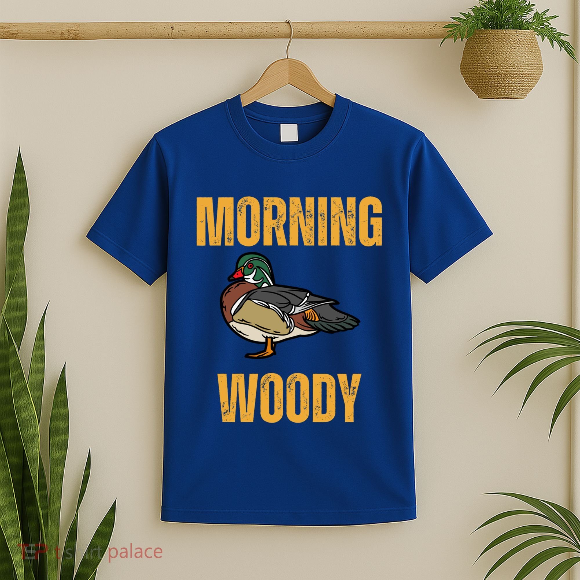 Morning Woody Funny Duck Hunting Gift T-Shirt