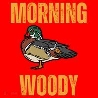 Morning Woody Funny Duck Hunting Gift Santa Hat thumb 1