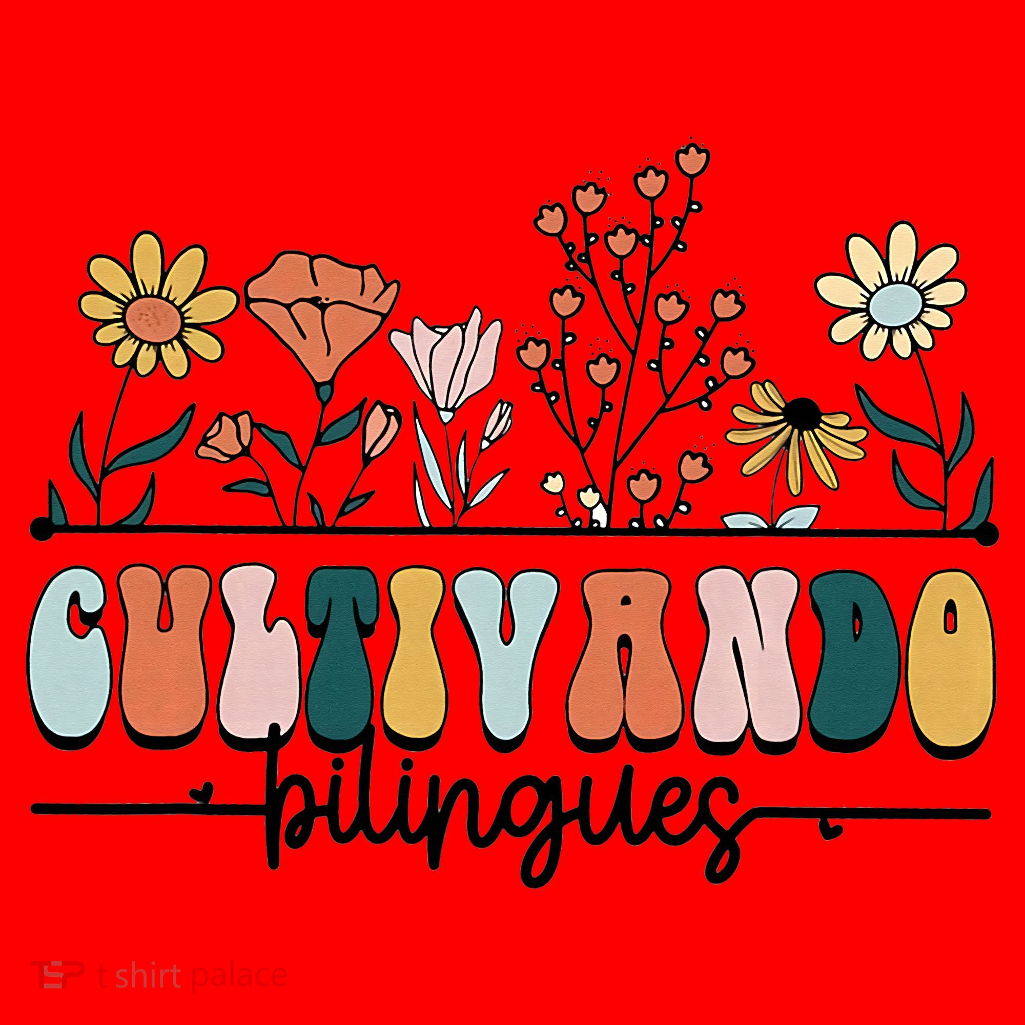 Maestra Wild Flowers Cultivando Bilingues Spanish Teacher Santa Hat