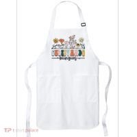 Maestra Wild Flowers Cultivando Bilingues Spanish Teacher Apron thumb 0