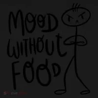 Mood Without Food Angry Toddler Hoodie thumb 2