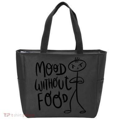 Mood Without Food Angry Tote Bag
