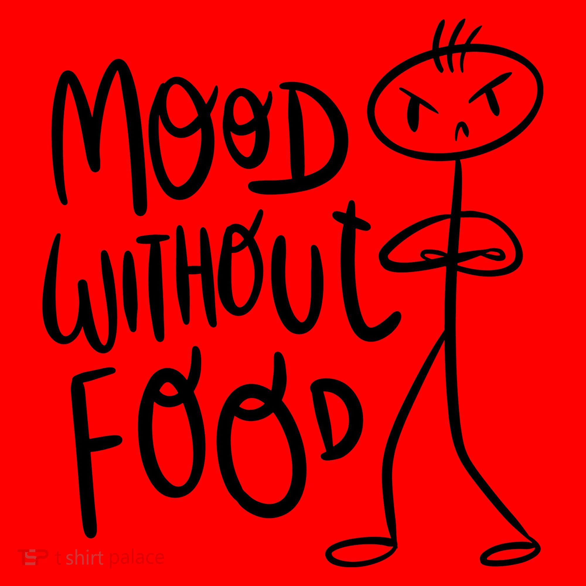 Mood Without Food Angry Santa Hat