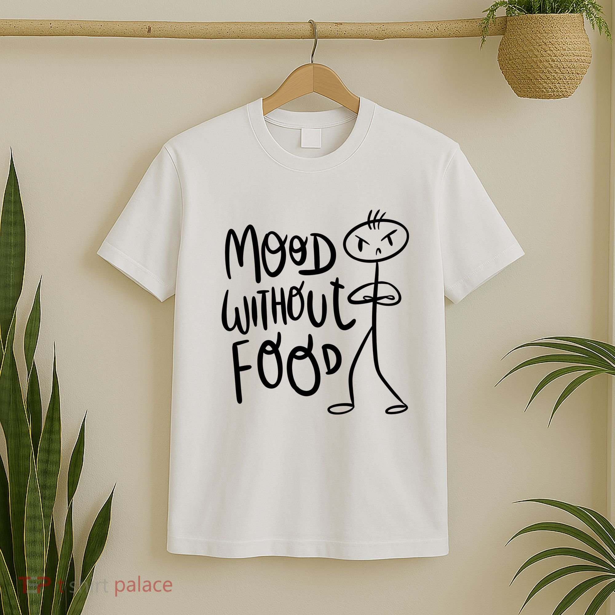 Mood Without Food Angry T-Shirt