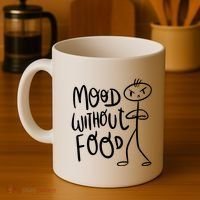 Mood Without Food Angry Coffee Mug thumb 4