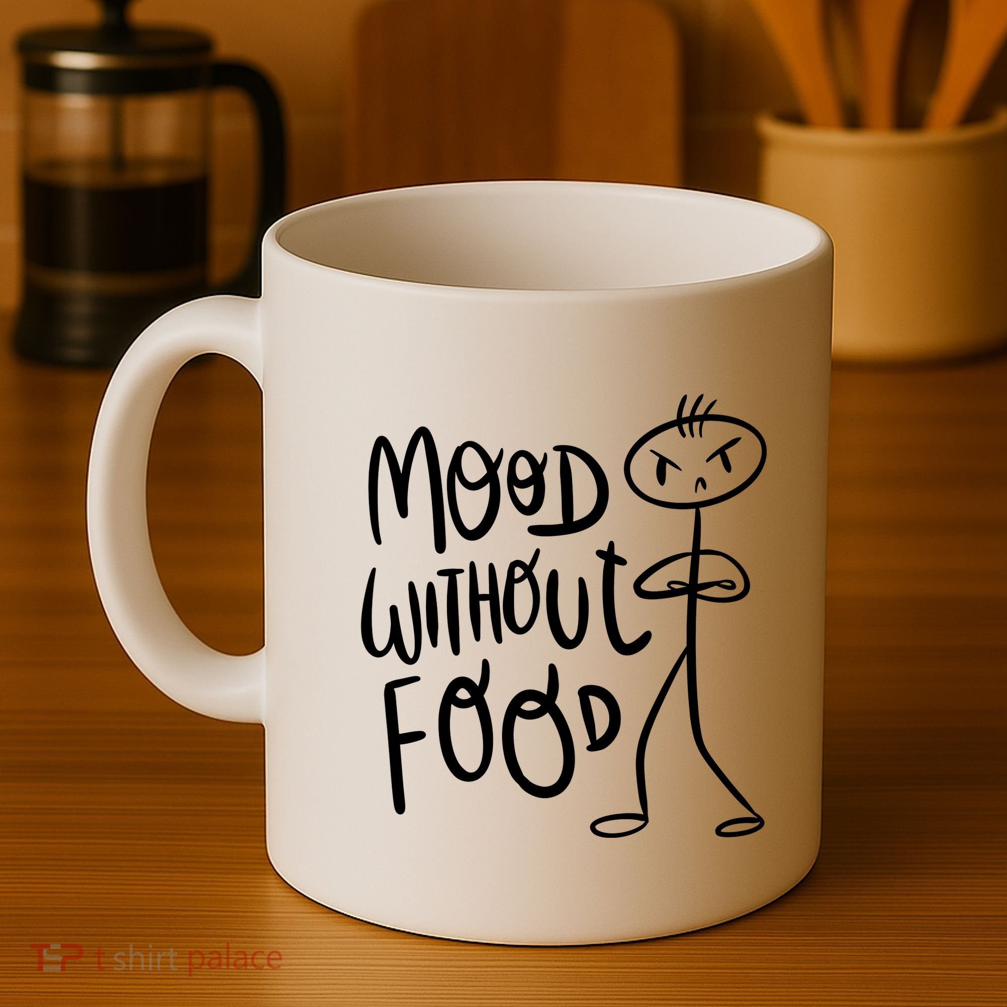 Mood Without Food Angry Coffee Mug