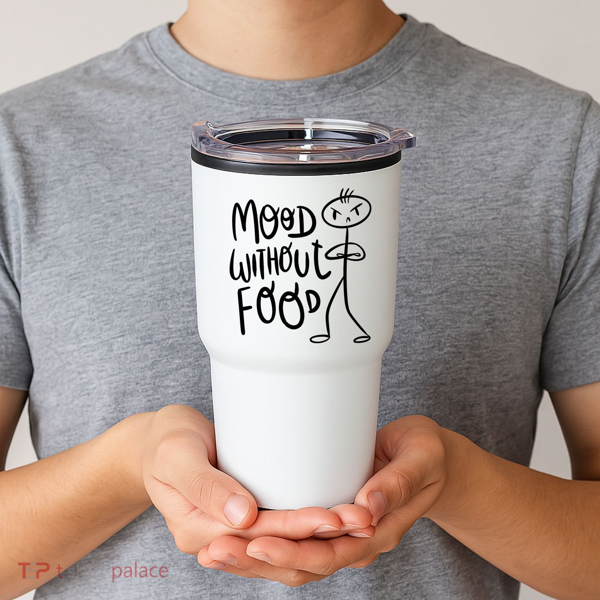 Mood Without Food Angry Tumbler