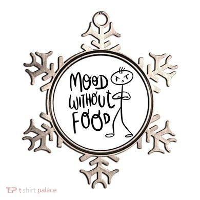 Mood Without Food Angry Ornament