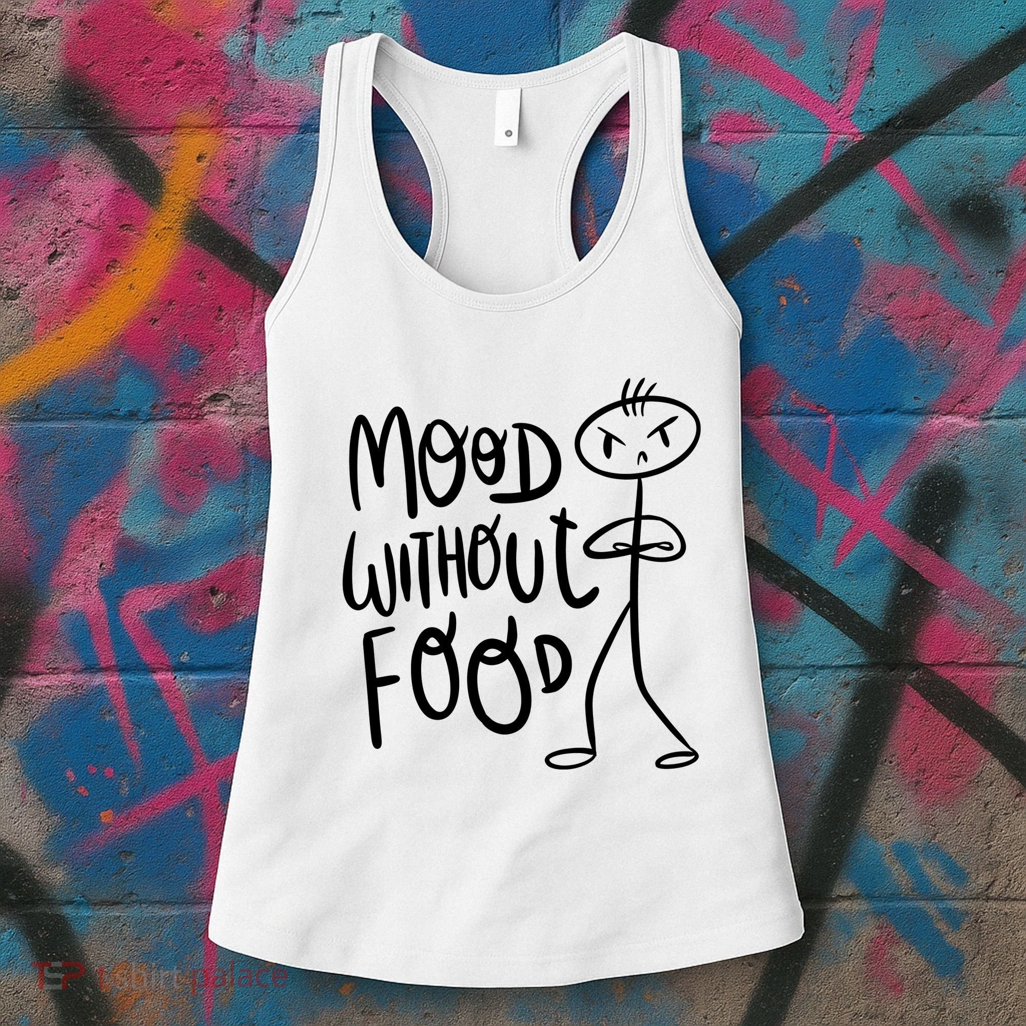 Mood Without Food Angry Women's Tank Top