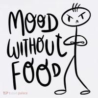 Mood Without Food Angry Women's Tank Top thumb 5