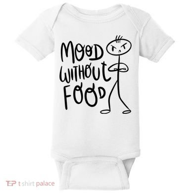Mood Without Food Angry Baby Bodysuit