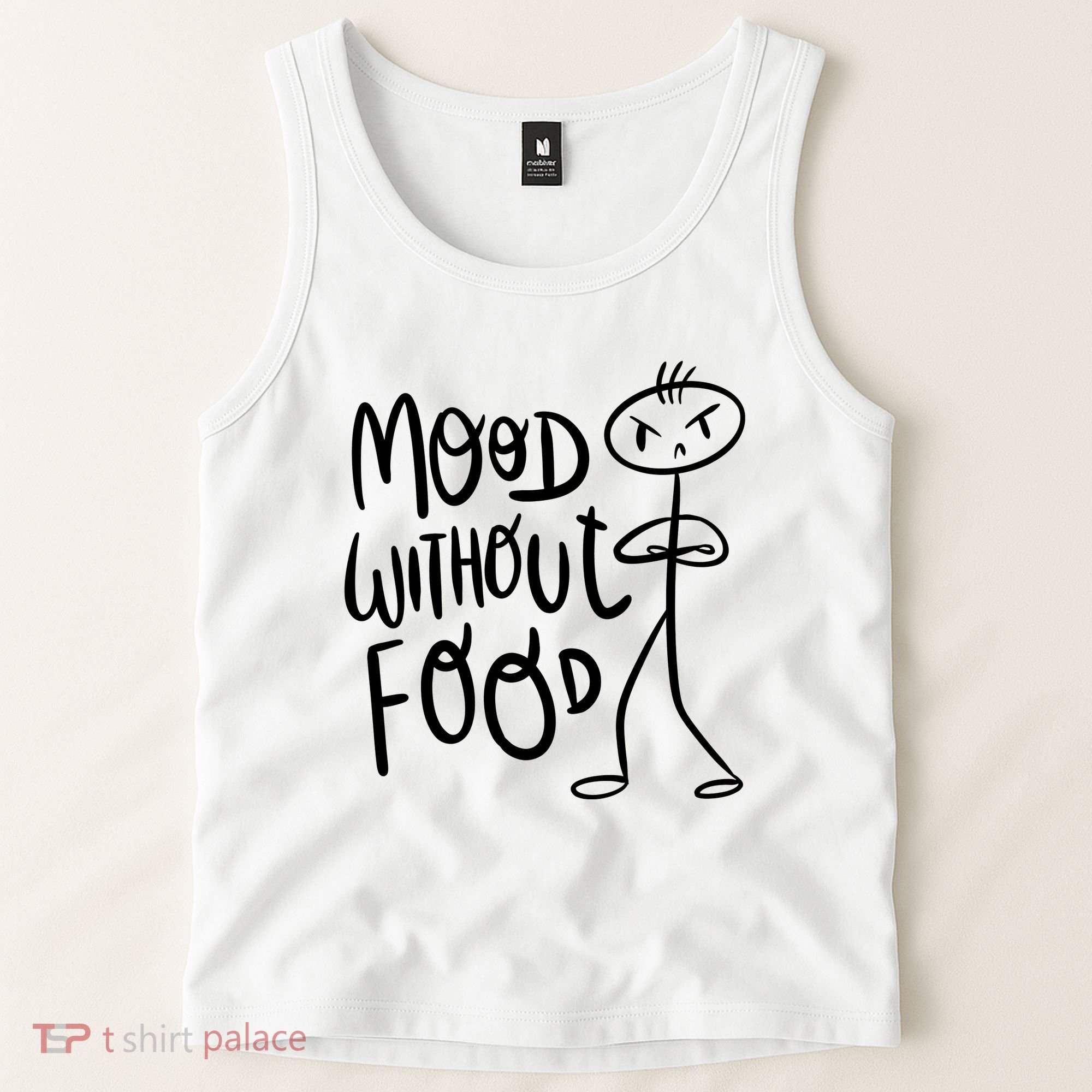 Mood Without Food Angry Tank Top