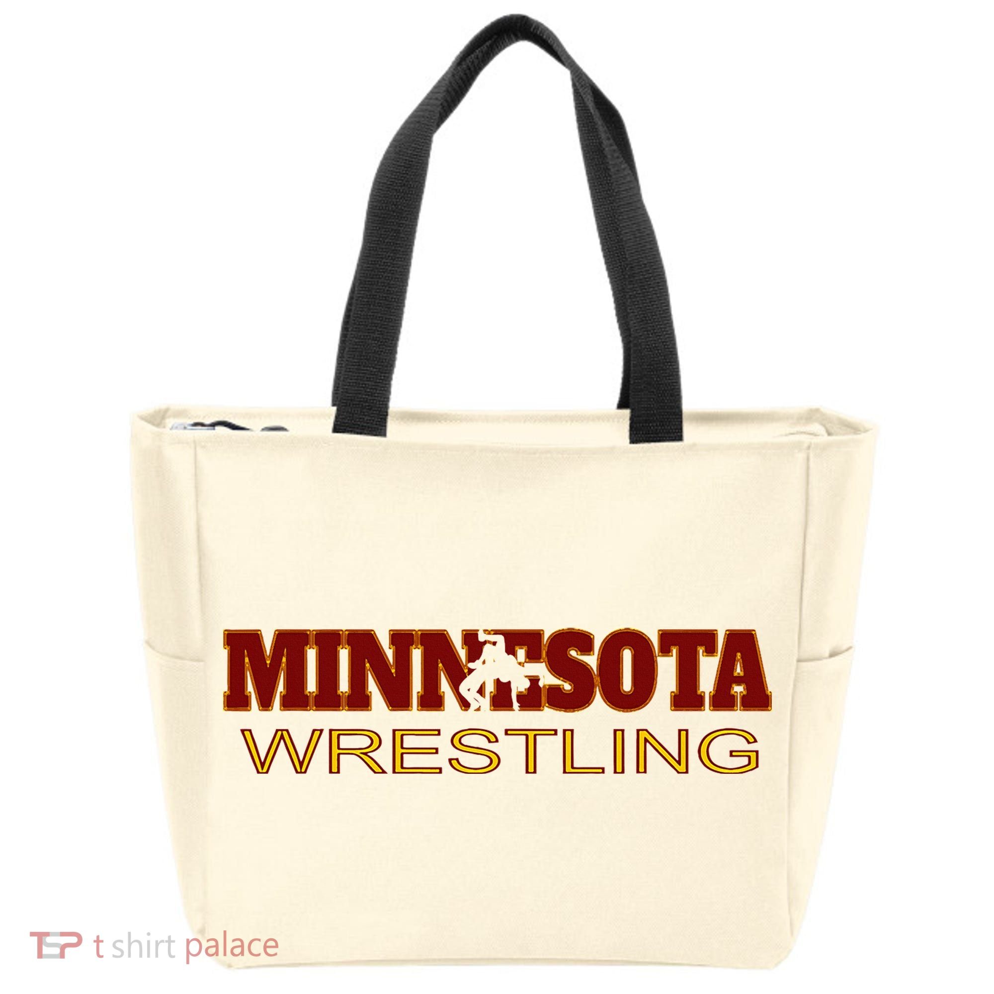 Minnesota Wrestling Freestyle Wrestler State Pride Mn Tote Bag
