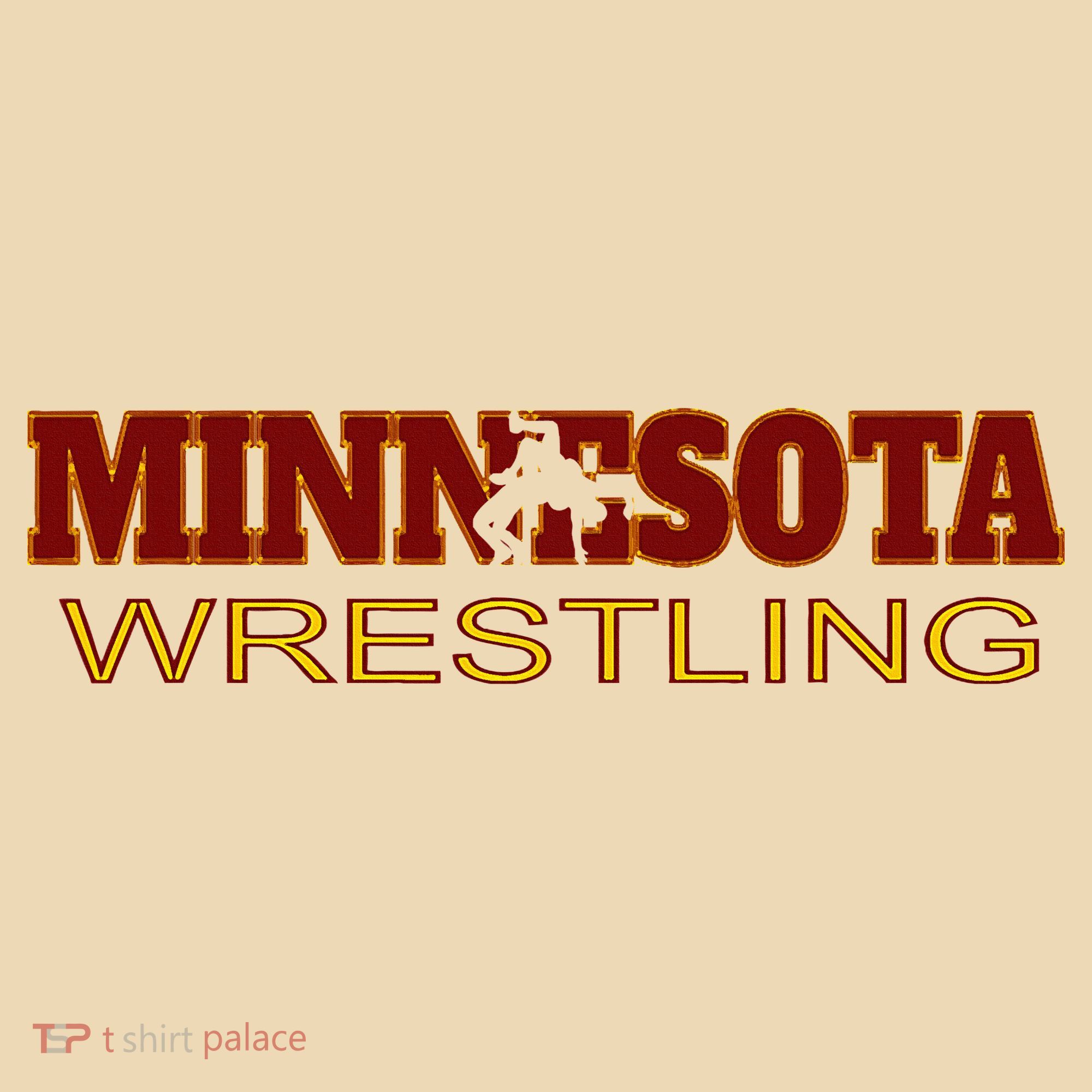 Minnesota Wrestling Freestyle Wrestler State Pride Mn Tote Bag