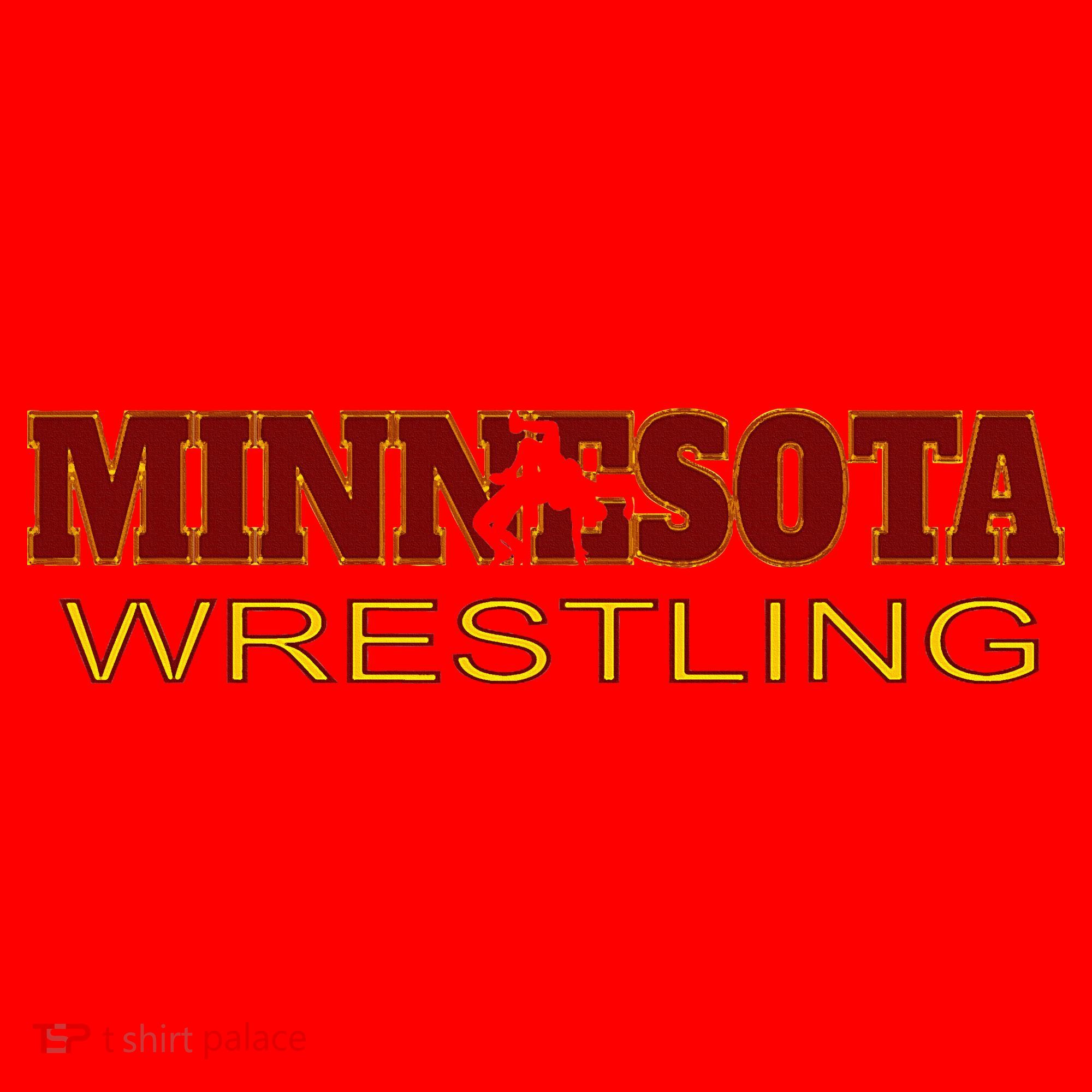 Minnesota Wrestling Freestyle Wrestler State Pride Mn Santa Hat