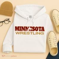 Minnesota Wrestling Freestyle Wrestler State Pride Mn Hoodie thumb 4