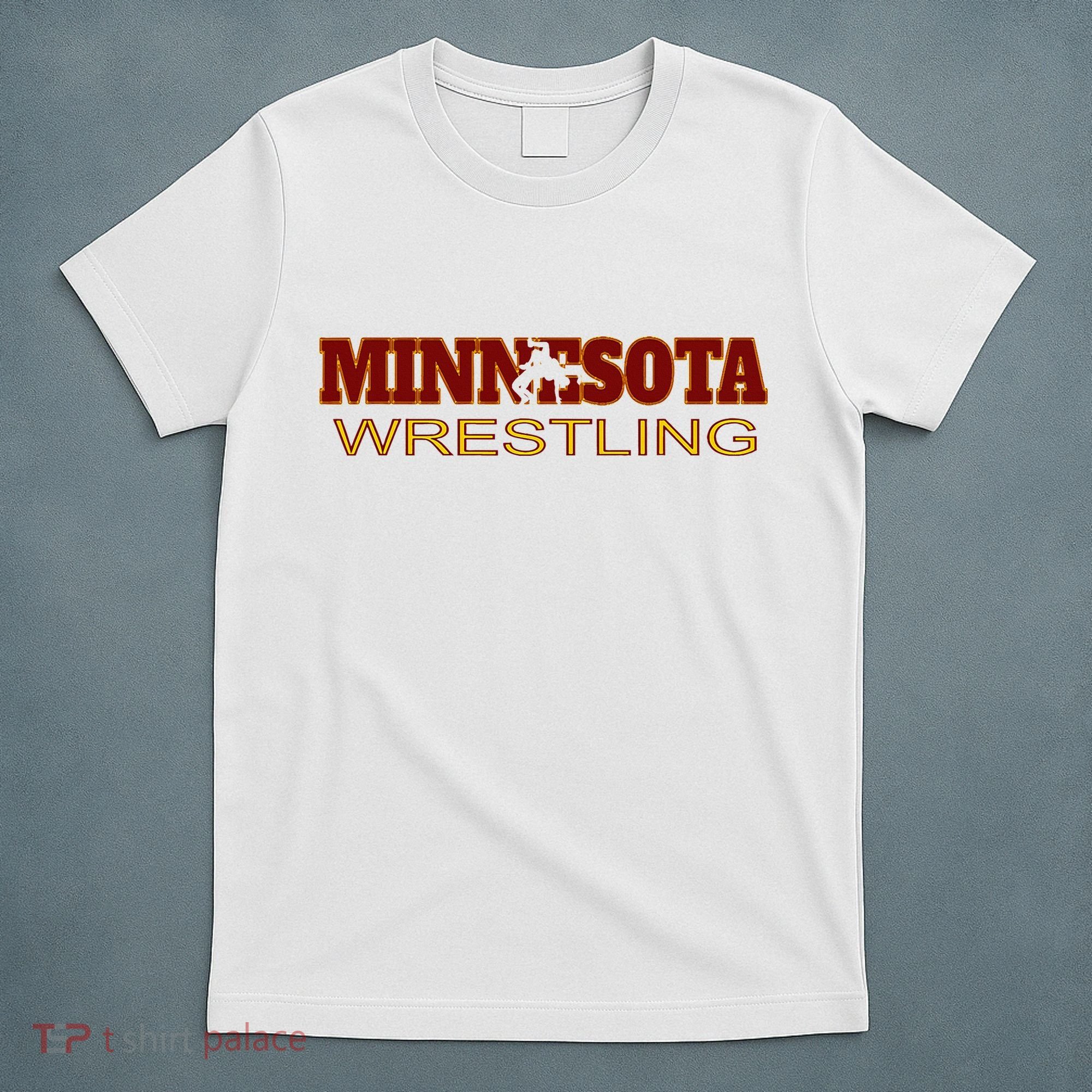 Minnesota Wrestling Freestyle Wrestler State Pride Mn T-Shirt
