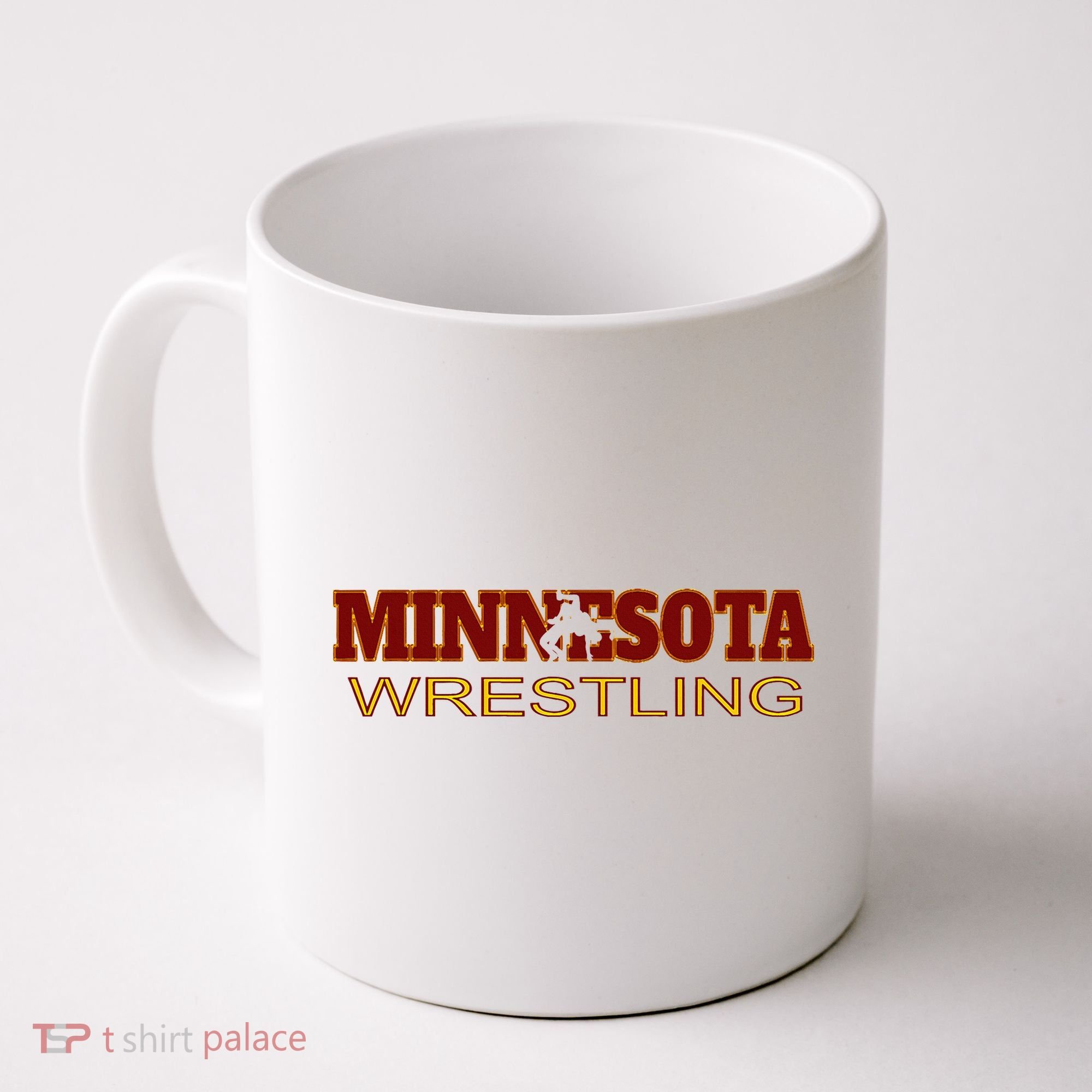 Minnesota Wrestling Freestyle Wrestler State Pride Mn Coffee Mug