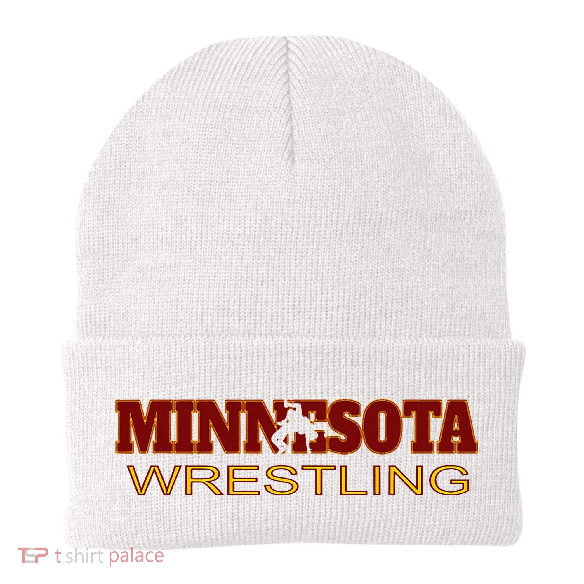 Minnesota Wrestling Freestyle Wrestler State Pride Mn Beanie