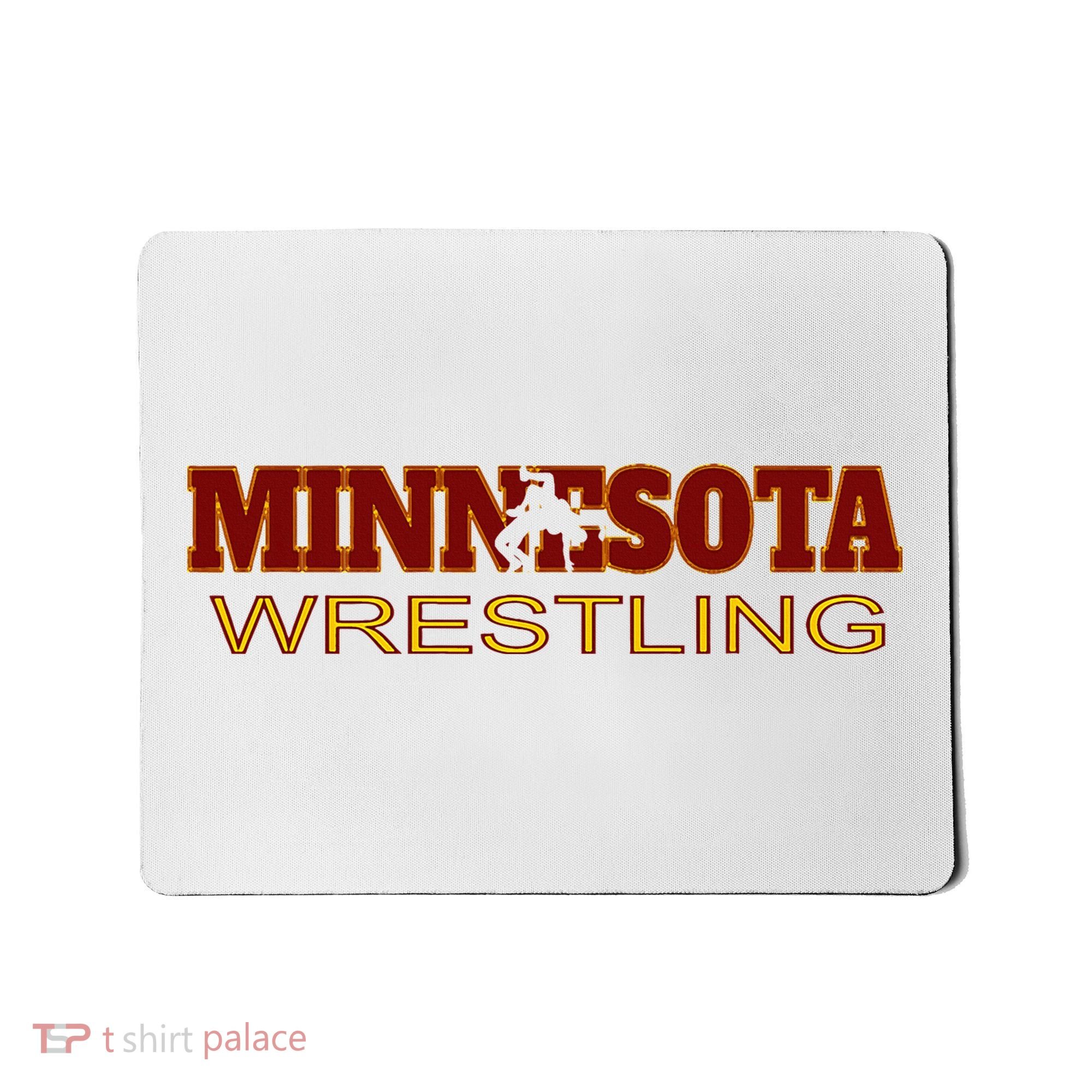Minnesota Wrestling Freestyle Wrestler State Pride Mn Mousepad