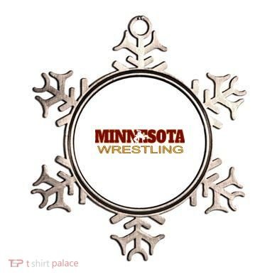 Minnesota Wrestling Freestyle Wrestler State Pride Mn Ornament