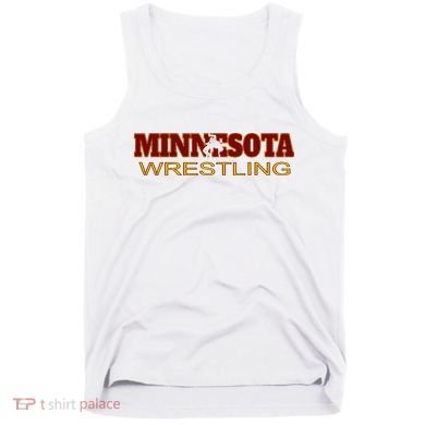 Minnesota Wrestling Freestyle Wrestler State Pride Mn Tank Top