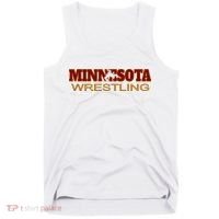 Minnesota Wrestling Freestyle Wrestler State Pride Mn Tank Top thumb 0